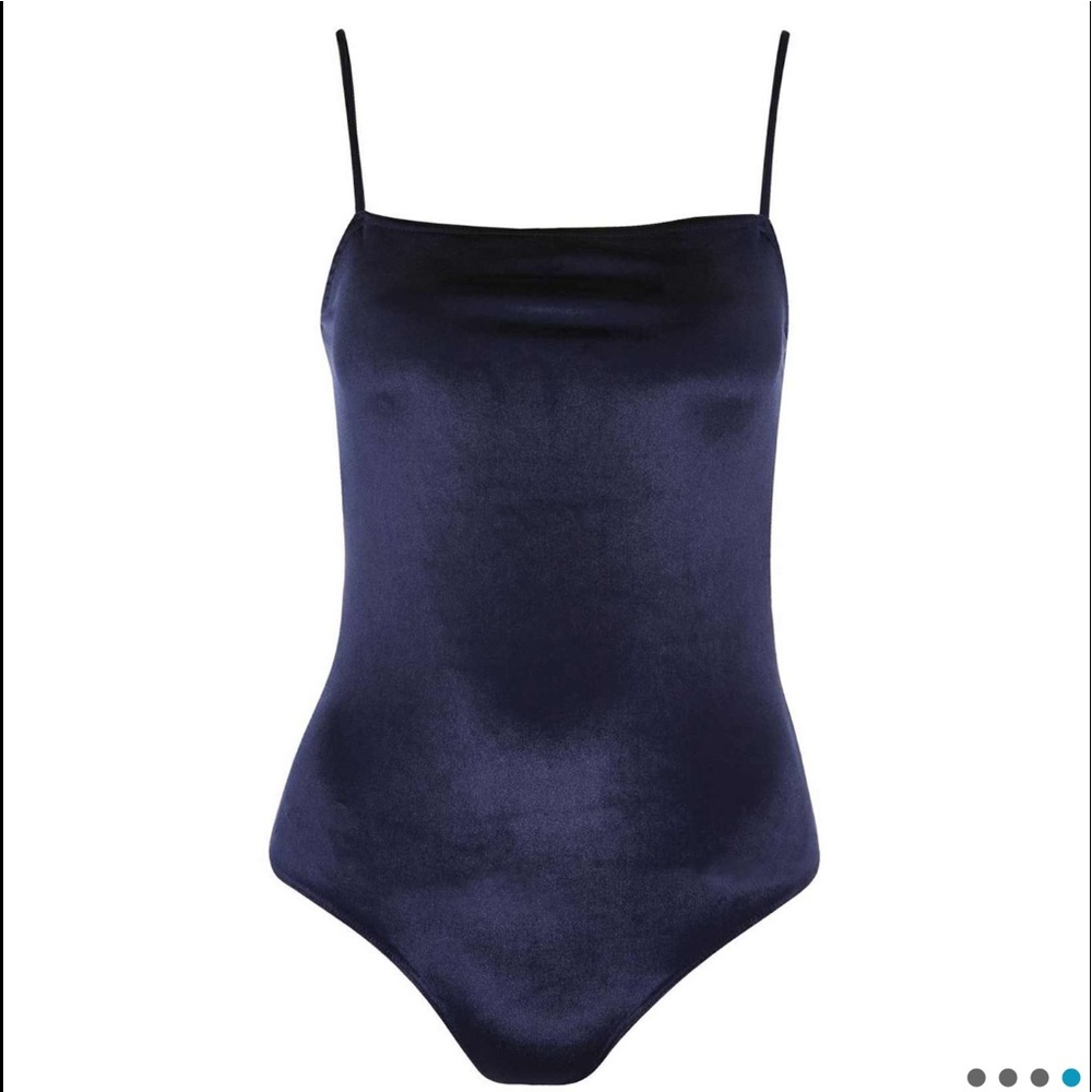 Top Shop | velvet bodysuit - Picture 4 of 4